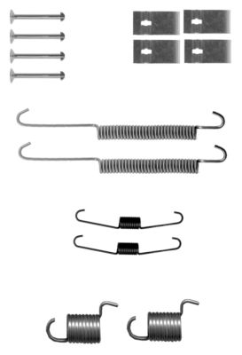 HELLA Tartozékkészlet, fékpofa 8DZ355200-771