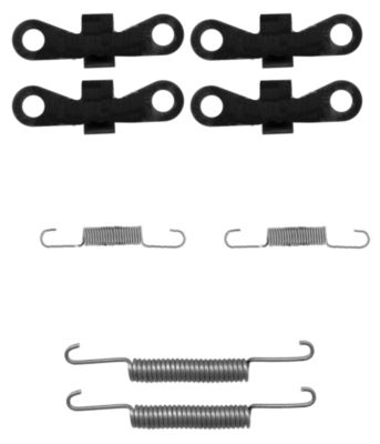 HELLA Tartozékkészlet, fékpofa 8DZ355201-941