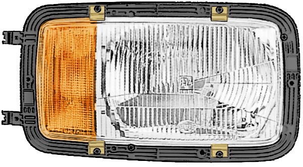 HELLA Fényszóró 1LH002658-521