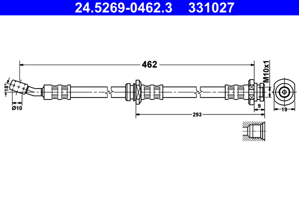 ATE 24.5269-0462.3_ATE Gumifékcső