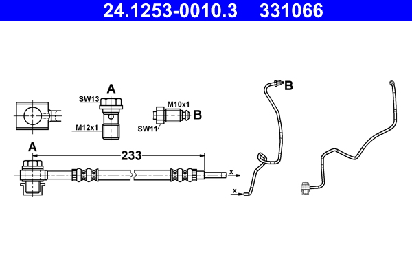 ATE Gumifékcső 24.1253-0010.3_ATE