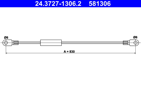 ATE Kézifék bowden 24.3727-1306.2_ATE