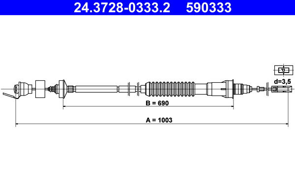 ATE Kuplungbowden 24.3728-0333.2_ATE