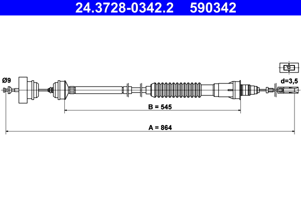 ATE Kuplungbowden 24.3728-0342.2_ATE