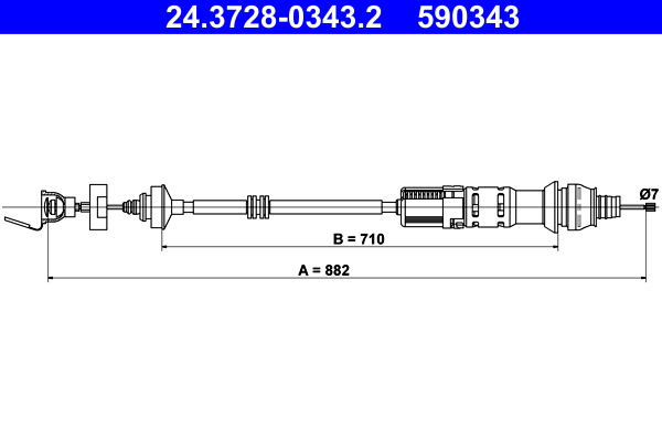 ATE Kuplungbowden 24.3728-0343.2_ATE