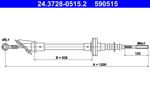 ATE Kuplungbowden 24.3728-0515.2_ATE