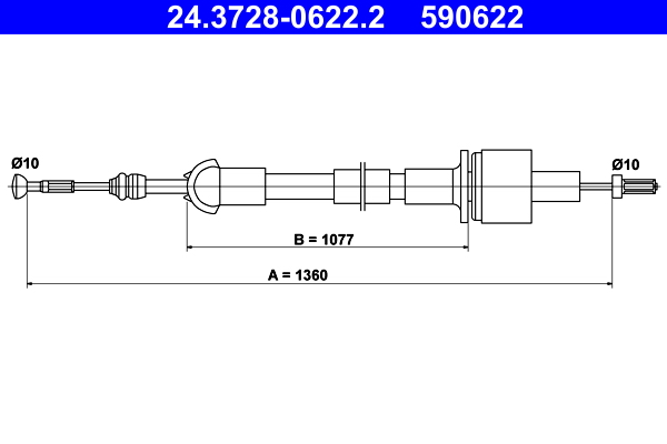 ATE Kuplungbowden 24.3728-0622.2_ATE