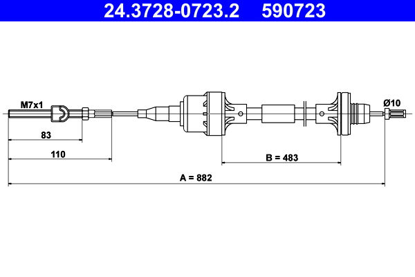 ATE Kuplungbowden 24.3728-0723.2_ATE