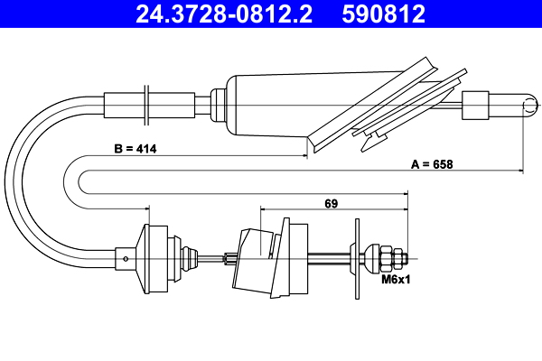 ATE Kuplungbowden 24.3728-0812.2_ATE