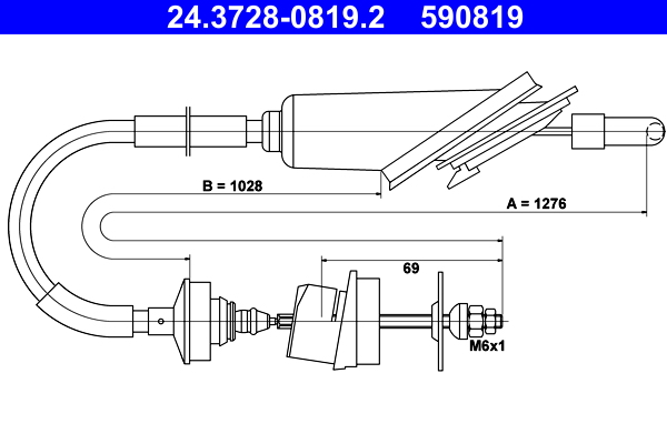 ATE Kuplungbowden 24.3728-0819.2_ATE
