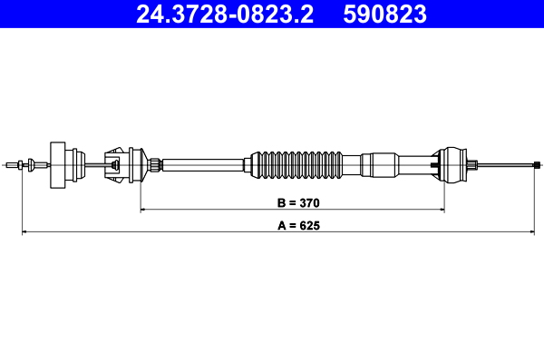 ATE Kuplungbowden 24.3728-0823.2_ATE