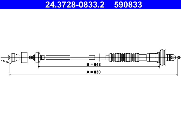 ATE Kuplungbowden 24.3728-0833.2_ATE