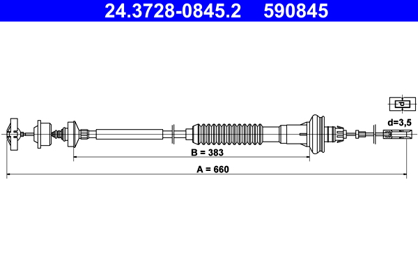 ATE Kuplungbowden 24.3728-0845.2_ATE