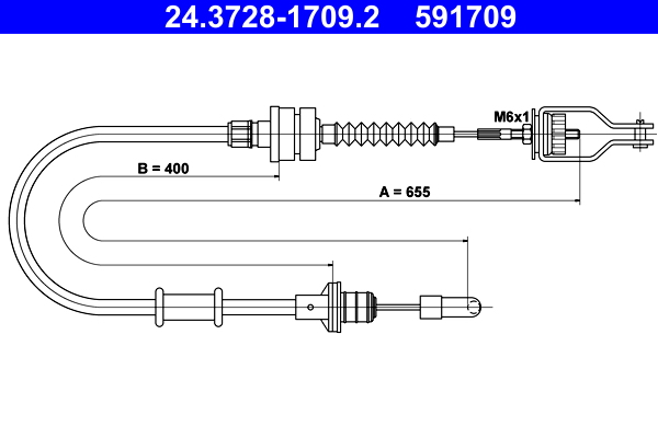 ATE Kuplungbowden 24.3728-1709.2_ATE