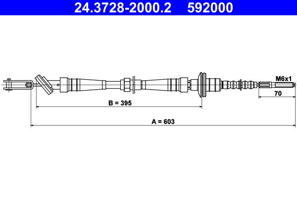 ATE Kuplungbowden 24.3728-2000.2_ATE