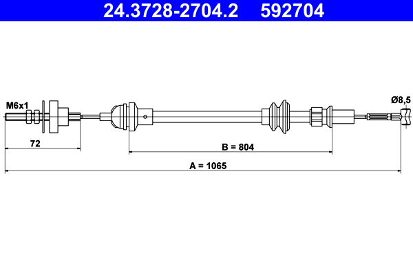 ATE Kuplungbowden 24.3728-2704.2_ATE