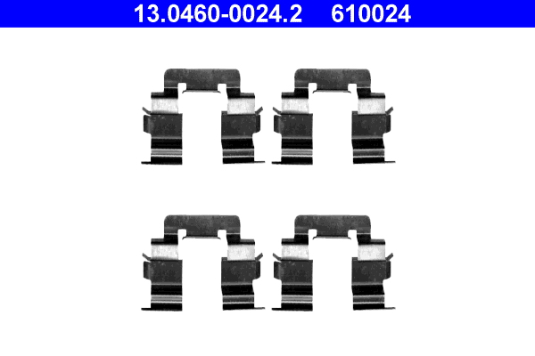 ATE Tartozékkészlet, tárcsafékbetét 13.0460-0024.2_ATE