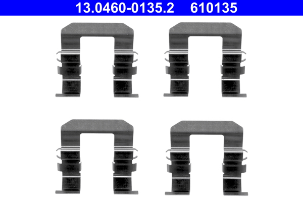 ATE Tartozékkészlet, tárcsafékbetét 13.0460-0135.2_ATE