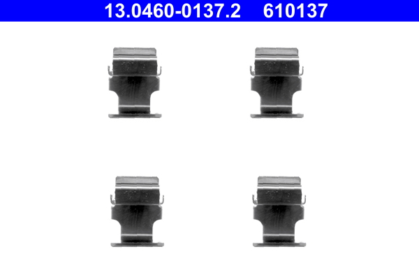 ATE Tartozékkészlet, tárcsafékbetét 13.0460-0137.2_ATE