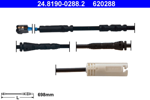 ATE Fékkopás jelző 24.8190-0288.2_ATE