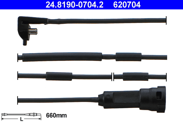 ATE Fékkopás jelző 24.8190-0704.2_ATE