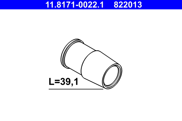 ATE Féknyereg csúszka 11.8171-0022.1_ATE