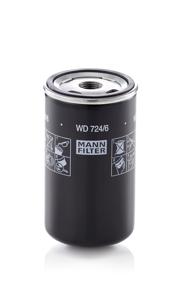 MANN-FILTER Szűrő, munkahidraulika WD724/6_MANN