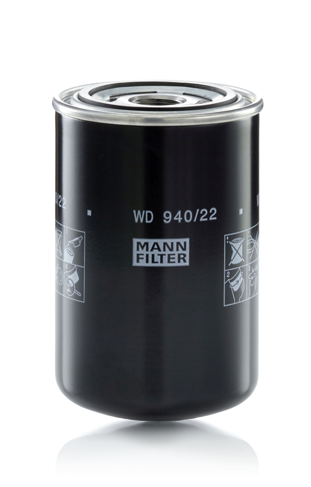 MANN-FILTER Szűrő, munkahidraulika WD940/22_MANN