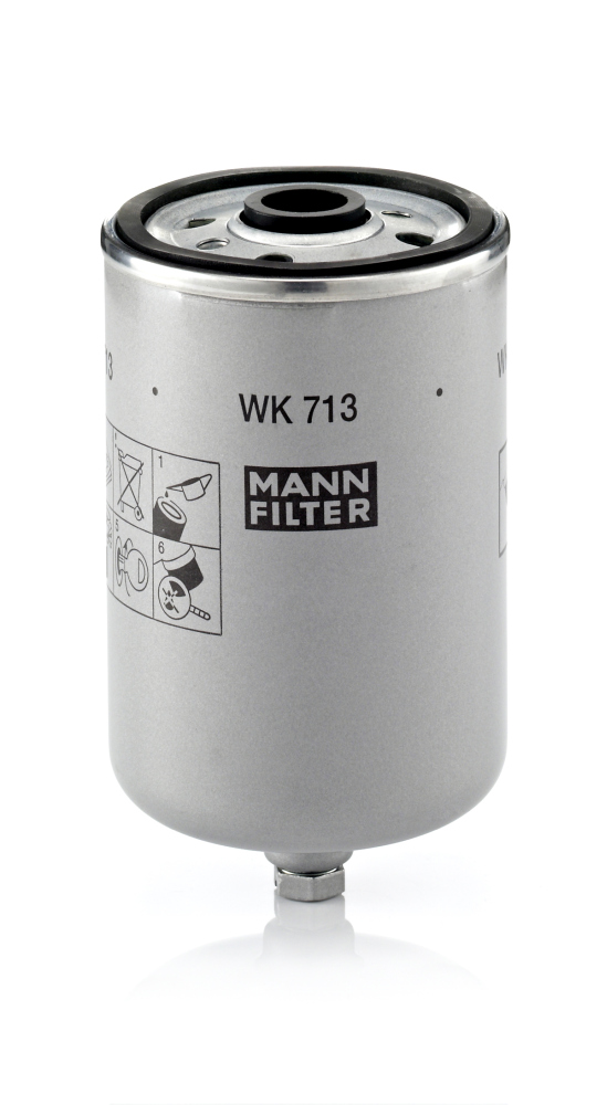 MANN-FILTER Üzemanyagszűrő WK713_MANN