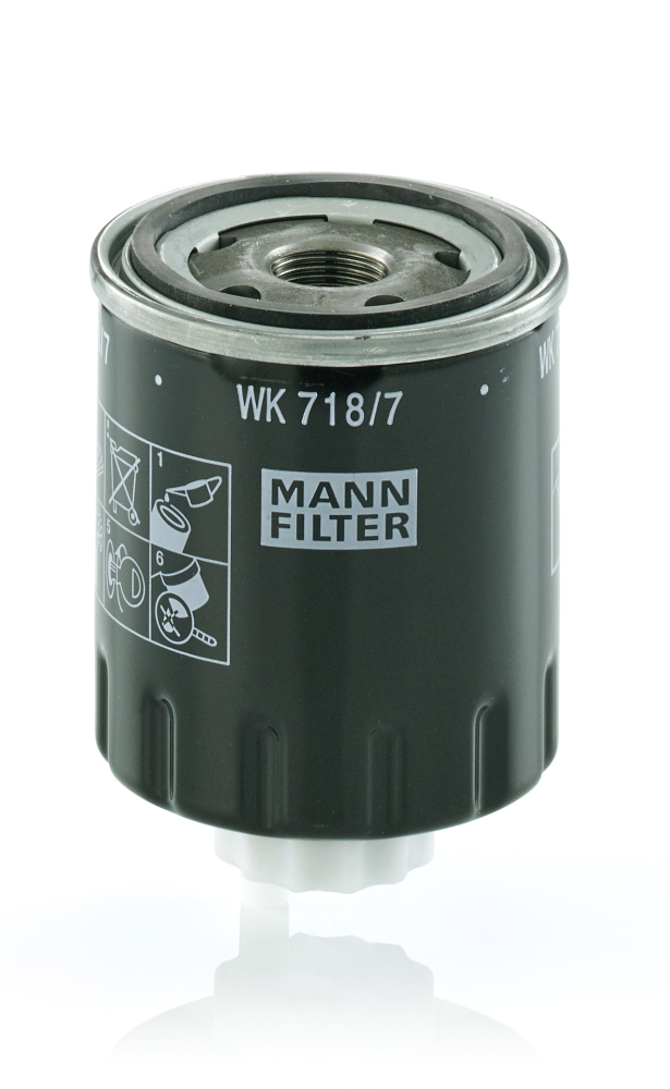 MANN-FILTER Üzemanyagszűrő WK718/7_MANN