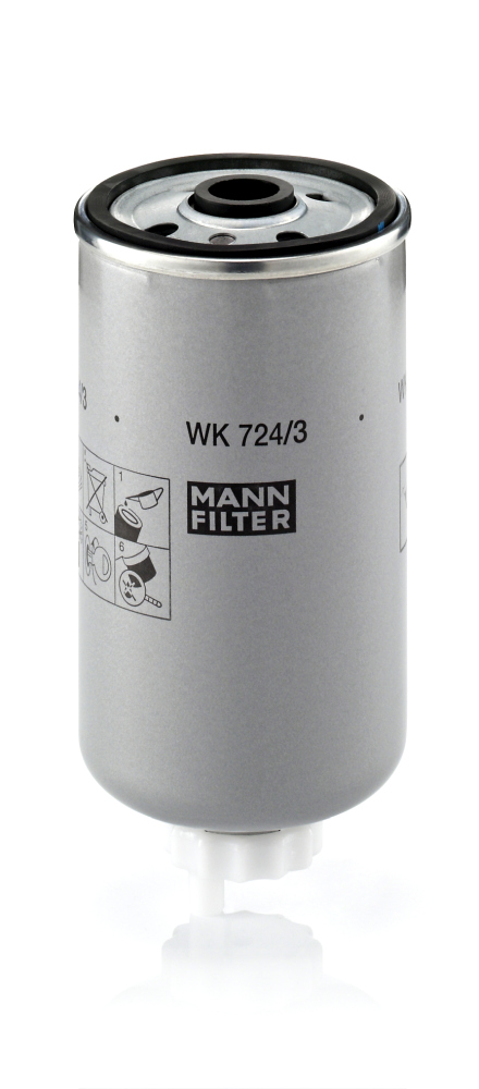 MANN-FILTER Üzemanyagszűrő WK724/3_MANN