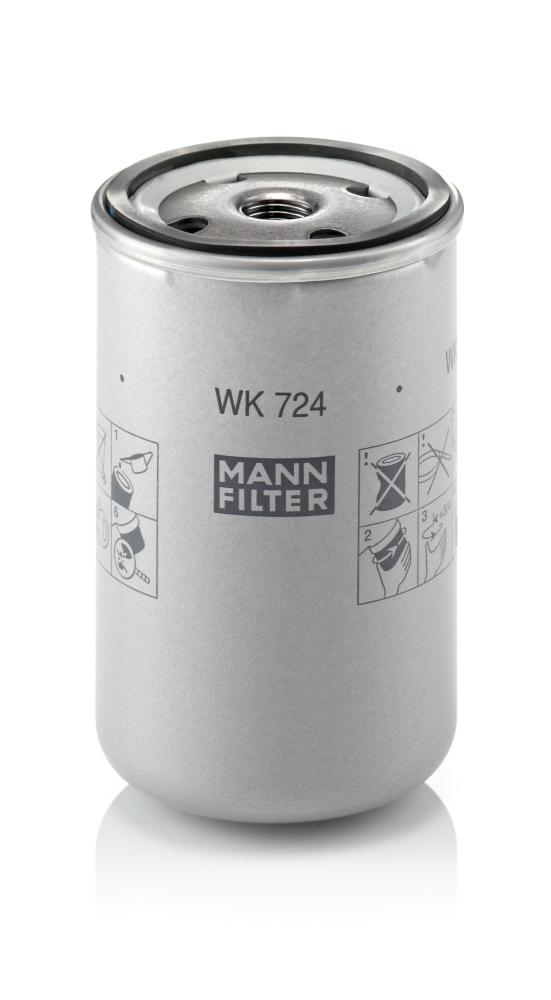 MANN-FILTER Üzemanyagszűrő WK724_MANN