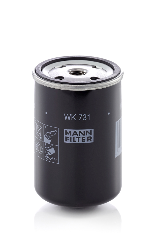 MANN-FILTER Üzemanyagszűrő WK731_MANN