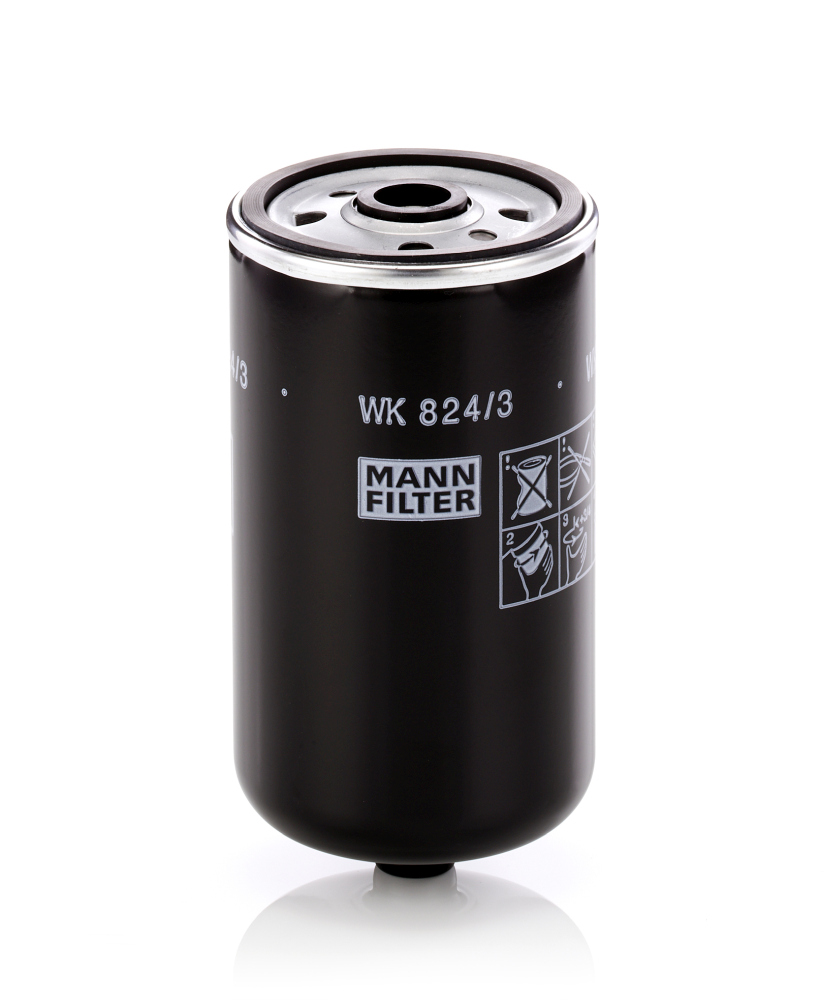 MANN-FILTER Üzemanyagszűrő WK824/3_MANN