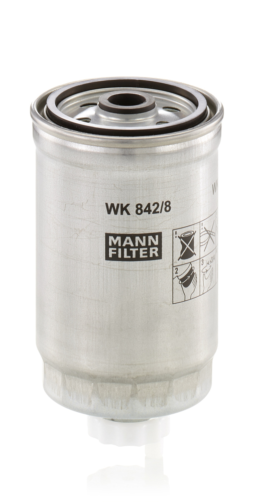 MANN-FILTER Üzemanyagszűrő WK842/8_MANN