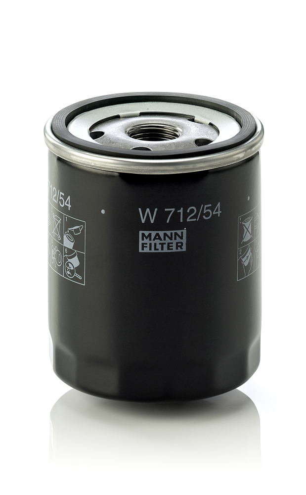 MANN-FILTER Olajszűrő W712/54_MANN