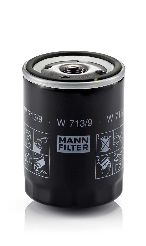 MANN-FILTER Olajszűrő W713/9_MANN