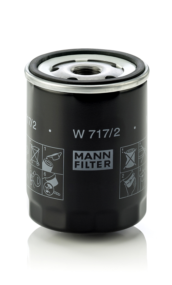 MANN-FILTER Olajszűrő W717/2_MANN