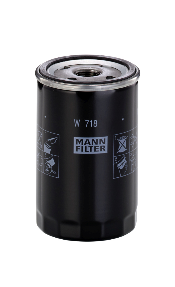 MANN-FILTER Olajszűrő W718_MANN