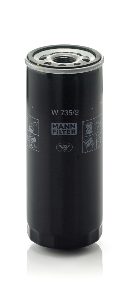 MANN-FILTER Olajszűrő W735/2_MANN