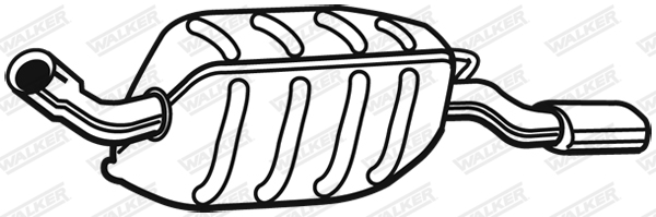 WALKER Kipufogódob, hátsó 17331_WAL
