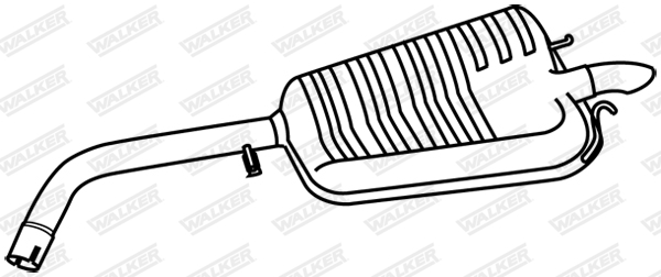 WALKER Kipufogódob, hátsó 19847_WAL