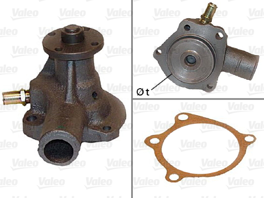 VALEO Vízpumpa 506009_VALEO