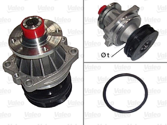 VALEO Vízpumpa 506107_VALEO