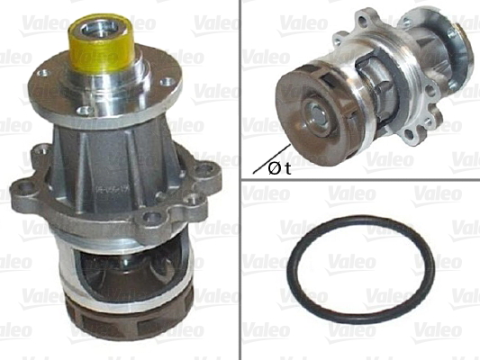 VALEO 506110_VALEO Vízpumpa