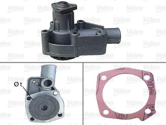 VALEO Vízpumpa 506134_VALEO