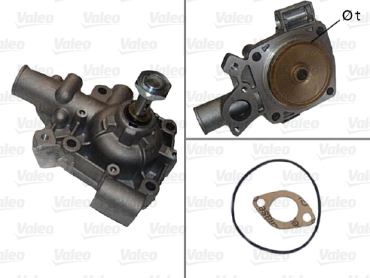 VALEO Vízpumpa 506248_VALEO