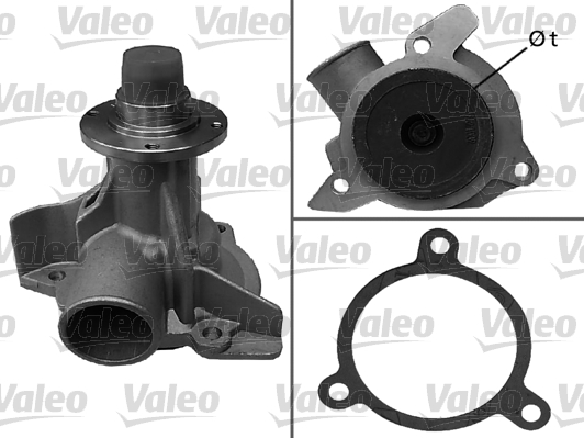 VALEO Vízpumpa 506266_VALEO