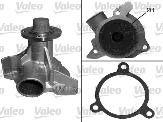 VALEO Vízpumpa 506278_VALEO