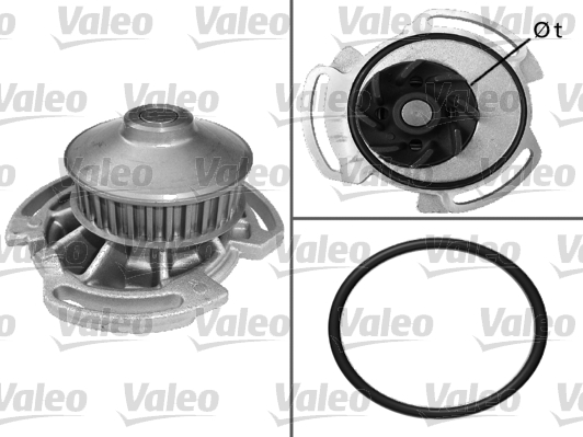 VALEO Vízpumpa 506282_VALEO